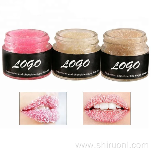 Natural Strawberry Sugar Lips Care Scrub Exfoliator